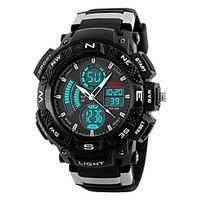 skmeimens dual time zone outdoor sports multifunction wrist watch 30m  ...