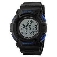 skmei multi functional digital sports watch pedometer chronograph alar ...