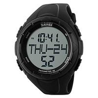 SKMEI Multi-Functional Digital Sports Watch Pedometer / Chronograph / Alarm / Water Resistant Cool Watch Unique Watch