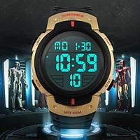 skmei mens lcd digital sport watch fashion sporty stopwatch cool watch ...