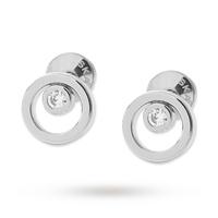 skagen ladies elin silver steel earrings skj0836040