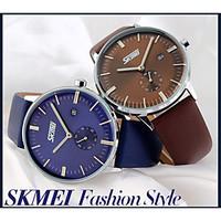 SKMEI Brand Elegant Retro Watches Women Fashion Luxury Quartz Watch Clock Female Casual Leather Women\'s Wristwatches