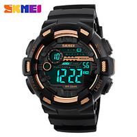 SKMEI Sports Digital Wristwatches Both Time Clock Timing Alarm Back Light Waterproof Fashion Watches