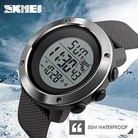SKMEI Men Sport Watch Military Watch Wrist watch DigitalCalendar Water Resistant / Water Proof Dual Time Zones Alarm Stopwatch