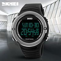 SKMEI Unisex Sport Watch Military Watch Digital Watch Wrist watch Japanese DigitalCalendar Water Resistant / Water Proof Dual Time Zones