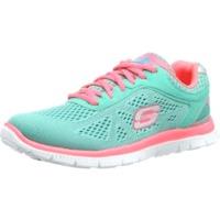 skechers flex appeal love your style turquoisehot pink