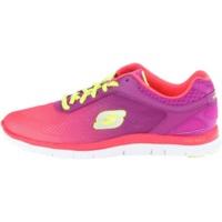 skechers flex appeal icon style hot pinkpurple