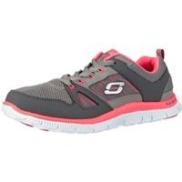 Skechers Flex Appeal Spring Fever charcoal/hot pink