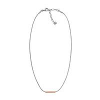 Skagen Amalie Two-Tone Tubular Necklace