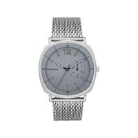 Skagen Rungsted men\'s grey dial stainless steel mesh bracelet watch