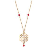 skalli necklace clea womens necklace in red