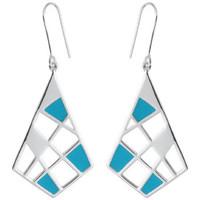 skalli earrings nina womens earrings in blue