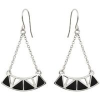 skalli earrings maria womens earrings in black