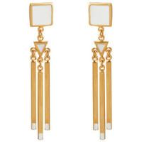 skalli earrings enola womens earrings in white