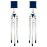 skalli earrings enola womens earrings in blue