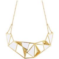 skalli necklace lucie womens necklace in white