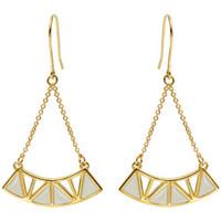 skalli earrings maria womens earrings in white