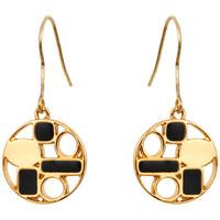 skalli earrings naomie womens earrings in black