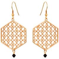 skalli earrings sirine womens earrings in black