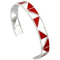 skalli cuff agathe womens bracelet in red