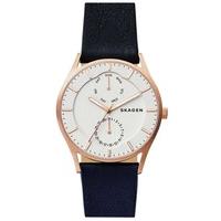 skagen holst black strap watch skw6372