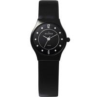 skagen black ceramic black strap stone black watch 233xsclb