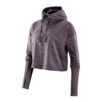 skins plus womens wireless tech fleece cropped hoody hazemarle l