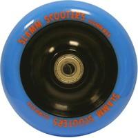 slamm pro scooter metal core wheel and bearings blue