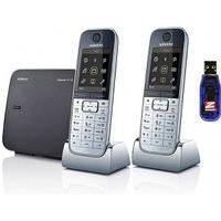 SL785 Twin Bluetooth Cordless Phone with USB Bluetooth Adapter