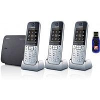 SL785 Trio Bluetooth Cordless Phone with USB Bluetooth Adapter