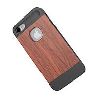 Slicoo Nature Series Light Year Wood Bamboo Slim Covering Case for iPhone 7 Mobile Phone Protective Cover for Apple iPhone 7