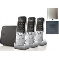 sl785 trio bluetooth cordless phone with long range booster aerial