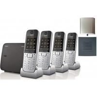 sl785 quad bluetooth cordless phone with long range booster aerial