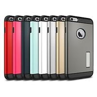 Slim Fit Dual Layer Protective Case with Kick-Stand Feature for iPhone 6 Plus (5.5)(Assorted Colors)