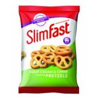 Slim Fast Snack Bag Sour Cream & Chive Pretzels