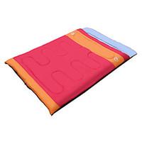 Sleeping Bag Double Wide Bag Double -5 Hollow Cotton 1800g 220X150 Indoor Keep Warm Oversized CAMEL
