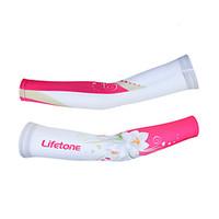 Sleeves Bike Thermal / Warm Comfortable Protective Women\'s Unisex Pink Terylene