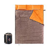 sleeping bag rectangular bag double 5 hollow cotton145 camping portabl ...