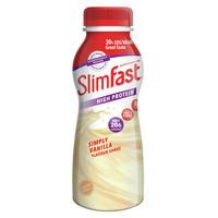 slimfast milkshake bottle vanilla 325ml bottle