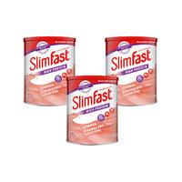 Slimfast Powder Tin Strawberry - Triple Pack