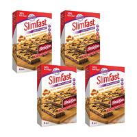 slimfast nutty salted caramel 4 packs of 4 x 60g bars