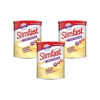 slimfast powder tin banana triple pack