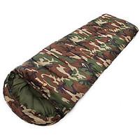 Sleeping Bag Rectangular Bag Single -5 Hollow Cotton75 Hiking Camping Traveling Portable Keep Warm