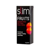 slim fruits slim fruits luscious peach melba slim fruits 24g x 18