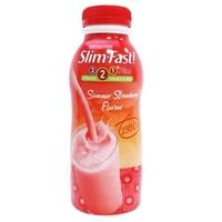 slim fast summer strawberry shake