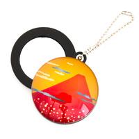 Slide Mirror Keychain - Mount Fuji