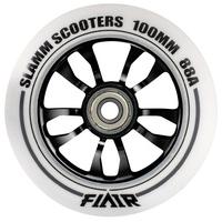 Slamm 100mm Flair Scooter Wheel - White/Black