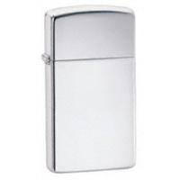 Slim High Polish Chrome Zippo Lighter