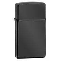 Slim Thin Ebony Zippo Lighter