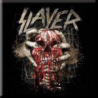 Slayer Skull Clench Fridge Magnet